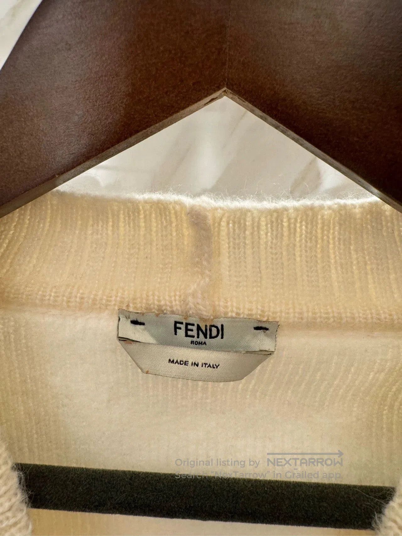 Fendi Fendi White Mohair Cardigan Size 36. Size US XS / EU 42 / 0 - 3 Thumbnail