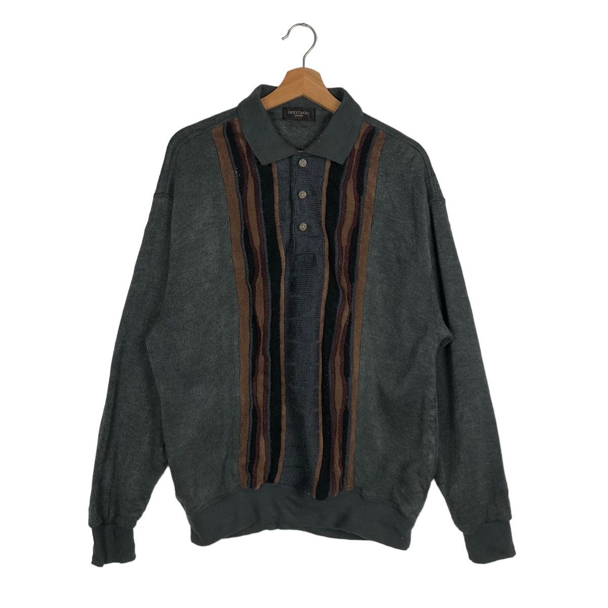 Japanese Brand VINTAGE DESTINARE UOMO JAPAN SWEATSHIRT NAVAJO AZTEC DESIGN Size US M / EU 48-50 / 2 - 1 Thumbnail