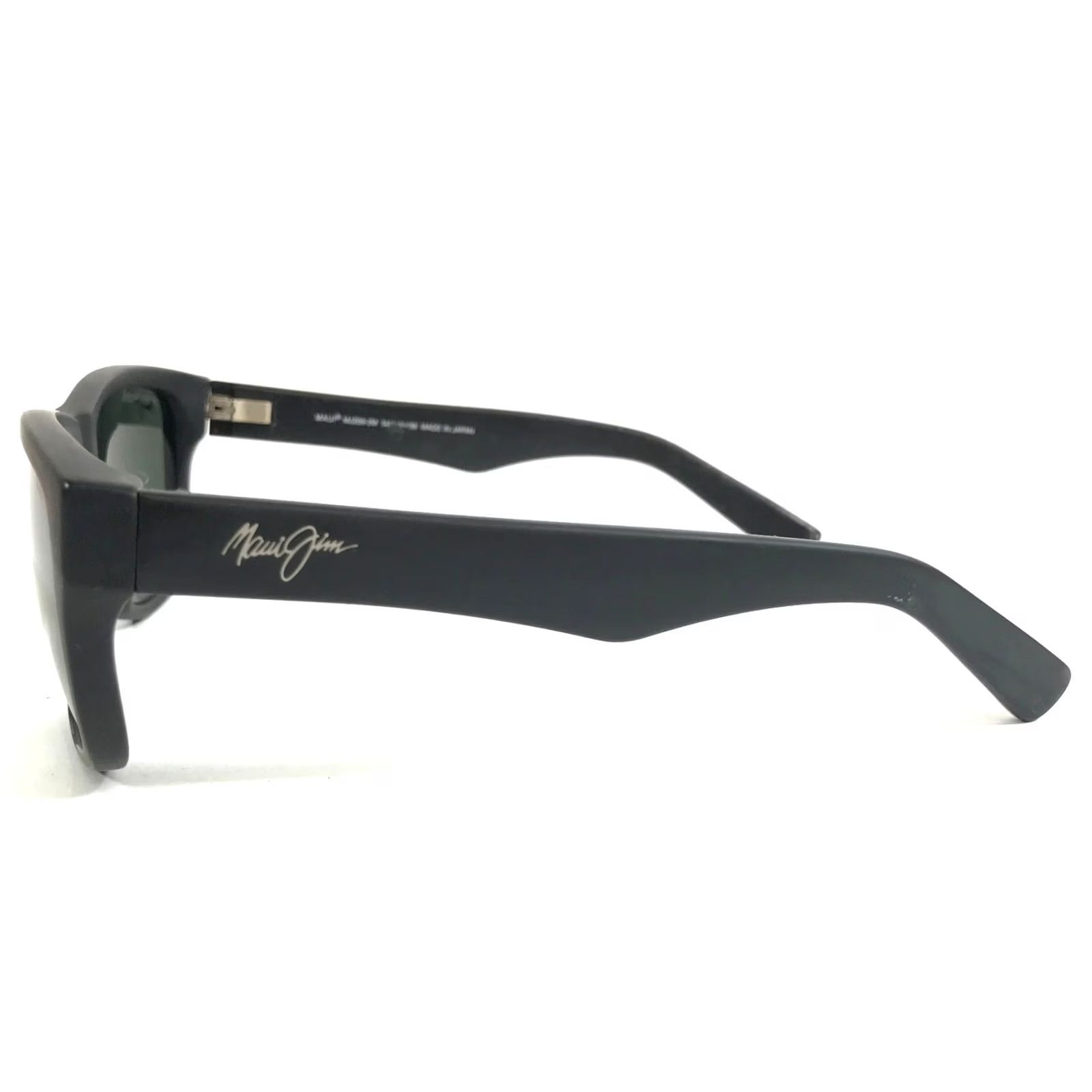 Vintage Maui Jim Sunglasses Cat Iii Mj209-2m Men Matte Black Neutral Gray Lenses Designer, Men's — image 5 of 6