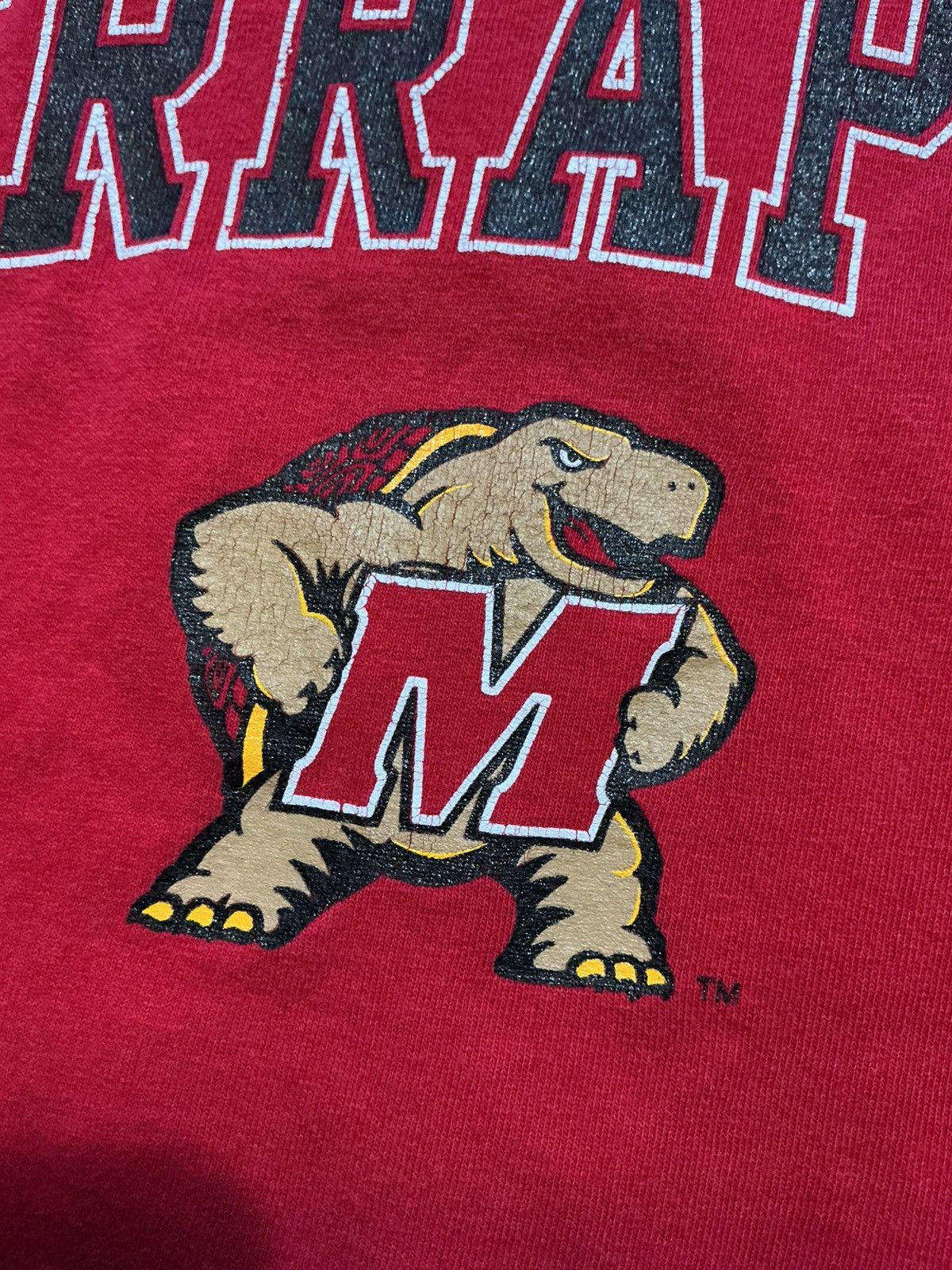 Russell Athletic VTG Russell Athletic Maryland University Terrapins T-Shirt Size US L / EU 52-54 / 3 - 9 Thumbnail