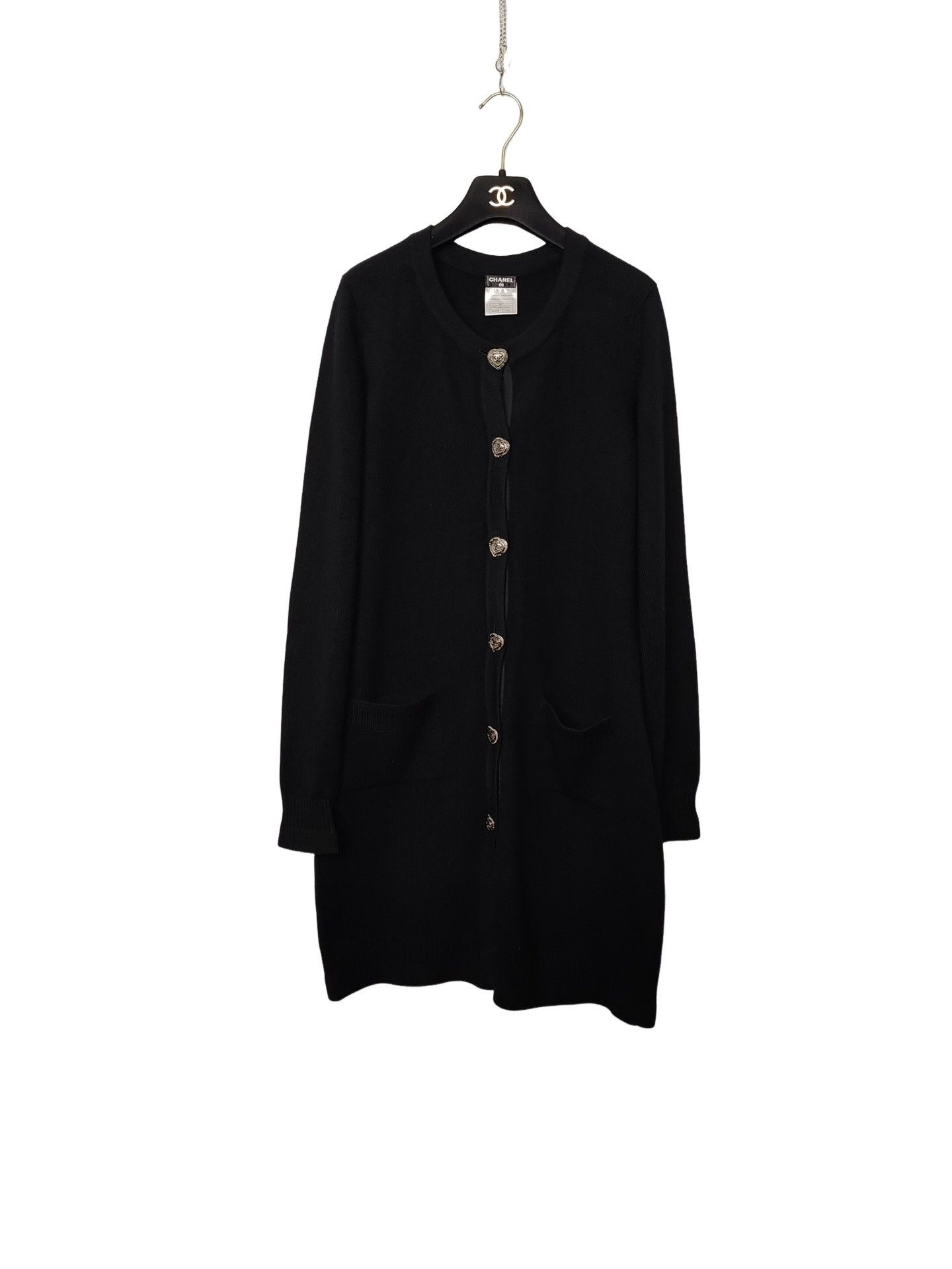 Chanel Chanel Heart Button Cashmere Knit Dress Size 40 Size M / US 6-8 / IT 42-44 - 1 Thumbnail