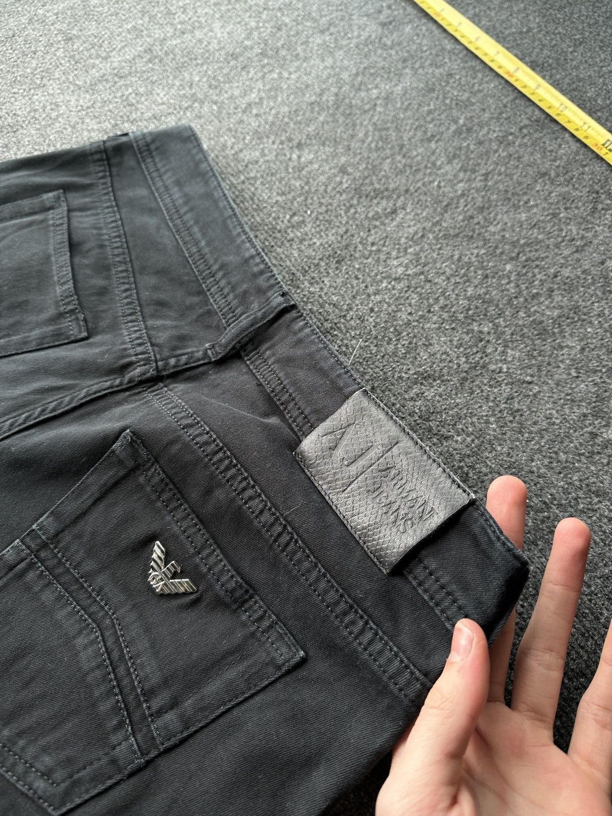 Armani 🚨 Armani Regular LUXURY OLD MONEY relax Black Womens Size 30" / US 8 / IT 44 - 11 Thumbnail