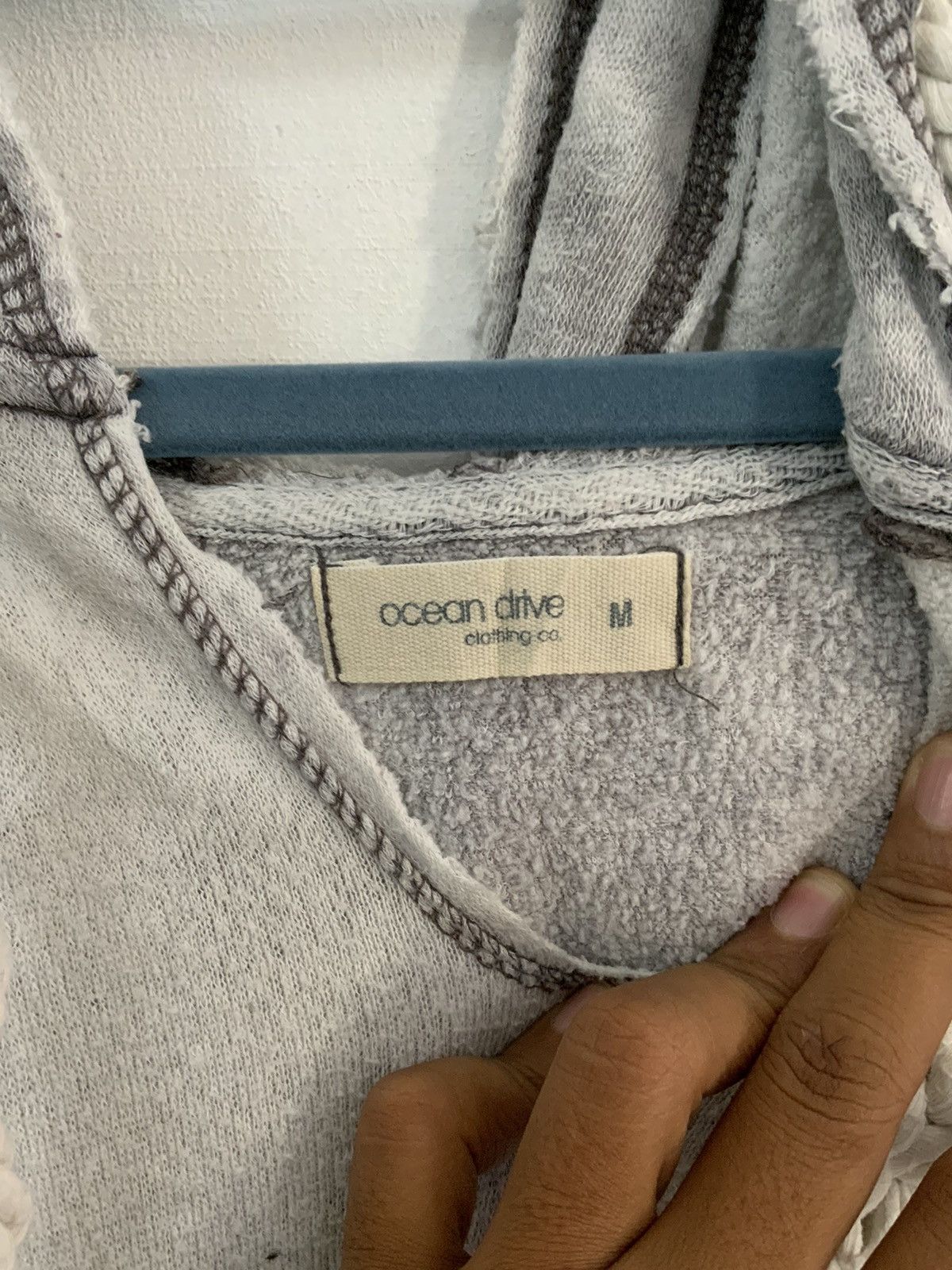 Japanese Brand Ocean Drive Distressed Fade Style Hoodie Size US M / EU 48-50 / 2 - 8 Thumbnail