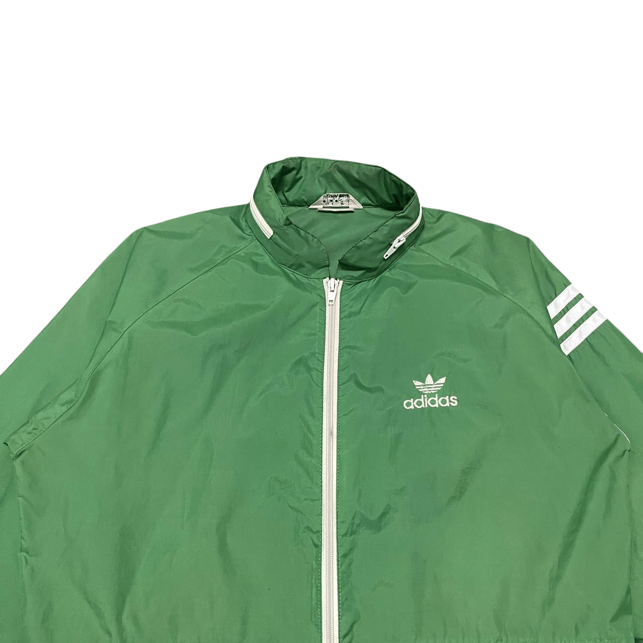 Adidas Vintage Adidas Trefoil Windbreaker Size US M / EU 48-50 / 2 - 2 Thumbnail