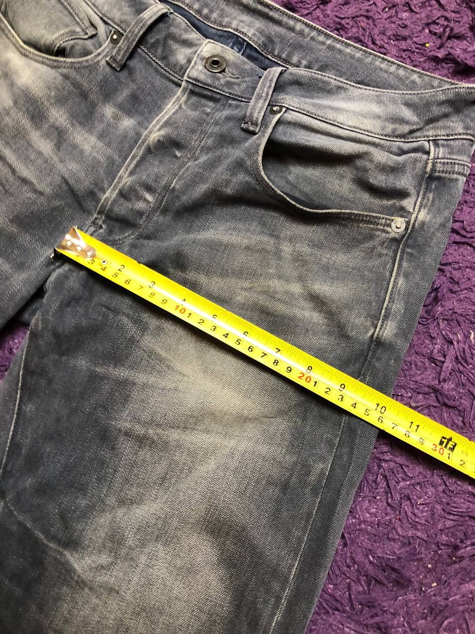 G-Star Vintage Gstar Raw Japanese Avant Garde Opium Y2K Denim Jeans Size US 30 / EU 46 - 15 Thumbnail