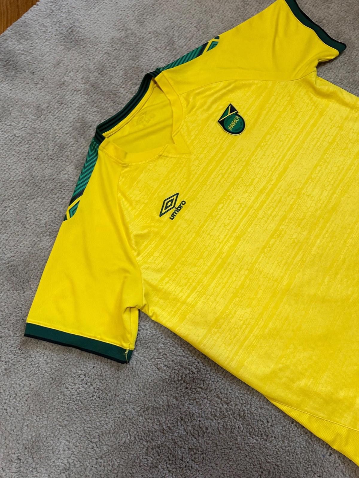 Umbro UMBRO Jamaica 2021/22 Home Football Shirt Soccer Jersey XXL Size US XXL / EU 58 / 5 - 3 Thumbnail