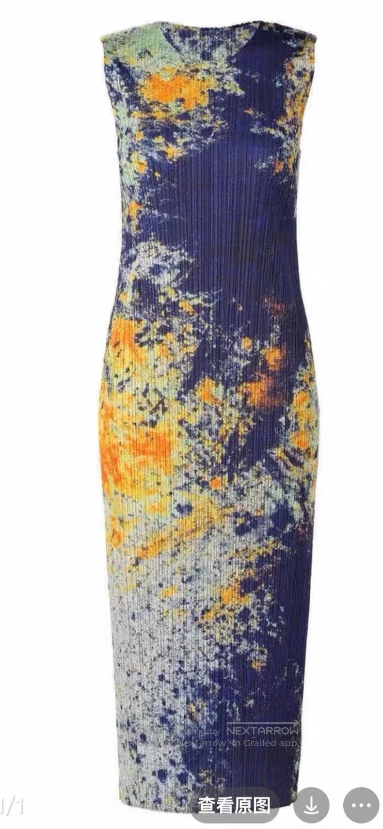 Issey Miyake Issey Miyake Starry sky dress Size L / US 10 / IT 46 - 1 Thumbnail