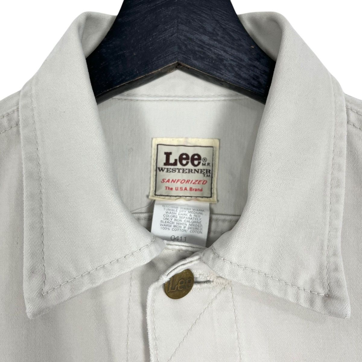 Lee Lee Westerner Sanforized Trucker Jacket Size US XS / EU 42 / 0 - 5 Thumbnail