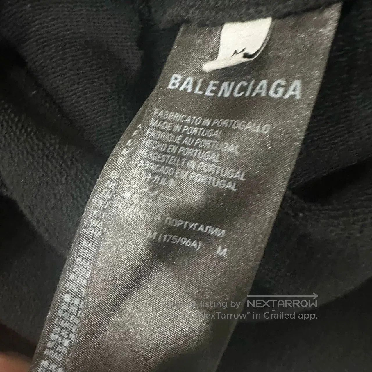 Balenciaga Balenciaga SS23 Solid Letter Print Zip Hoodie. Size US M / EU 48-50 / 2 - 6 Thumbnail