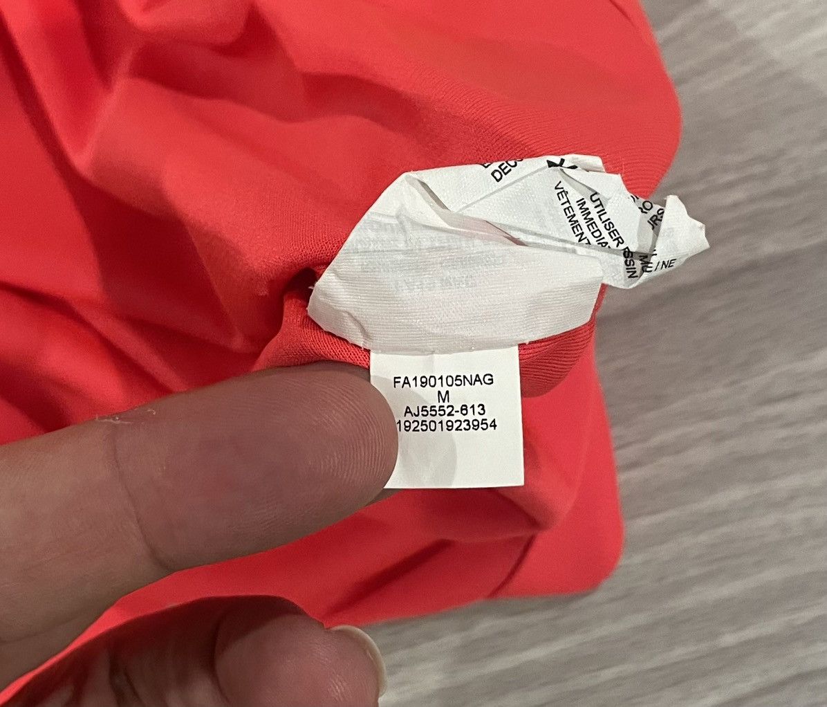 Jordan Brand Nike 2019/20 Jordan PSG Jersey AJ5552-613 Men’s Size Medium Size US M / EU 48-50 / 2 - 5 Thumbnail
