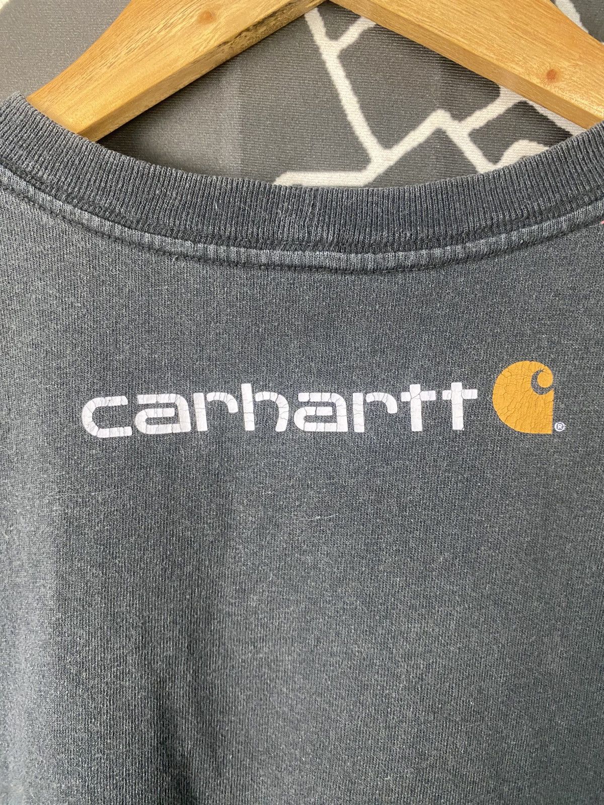 Carhartt Carhartt K195 Workwear Graphic Logo T-Shirt Size US L / EU 52-54 / 3 - 8 Thumbnail