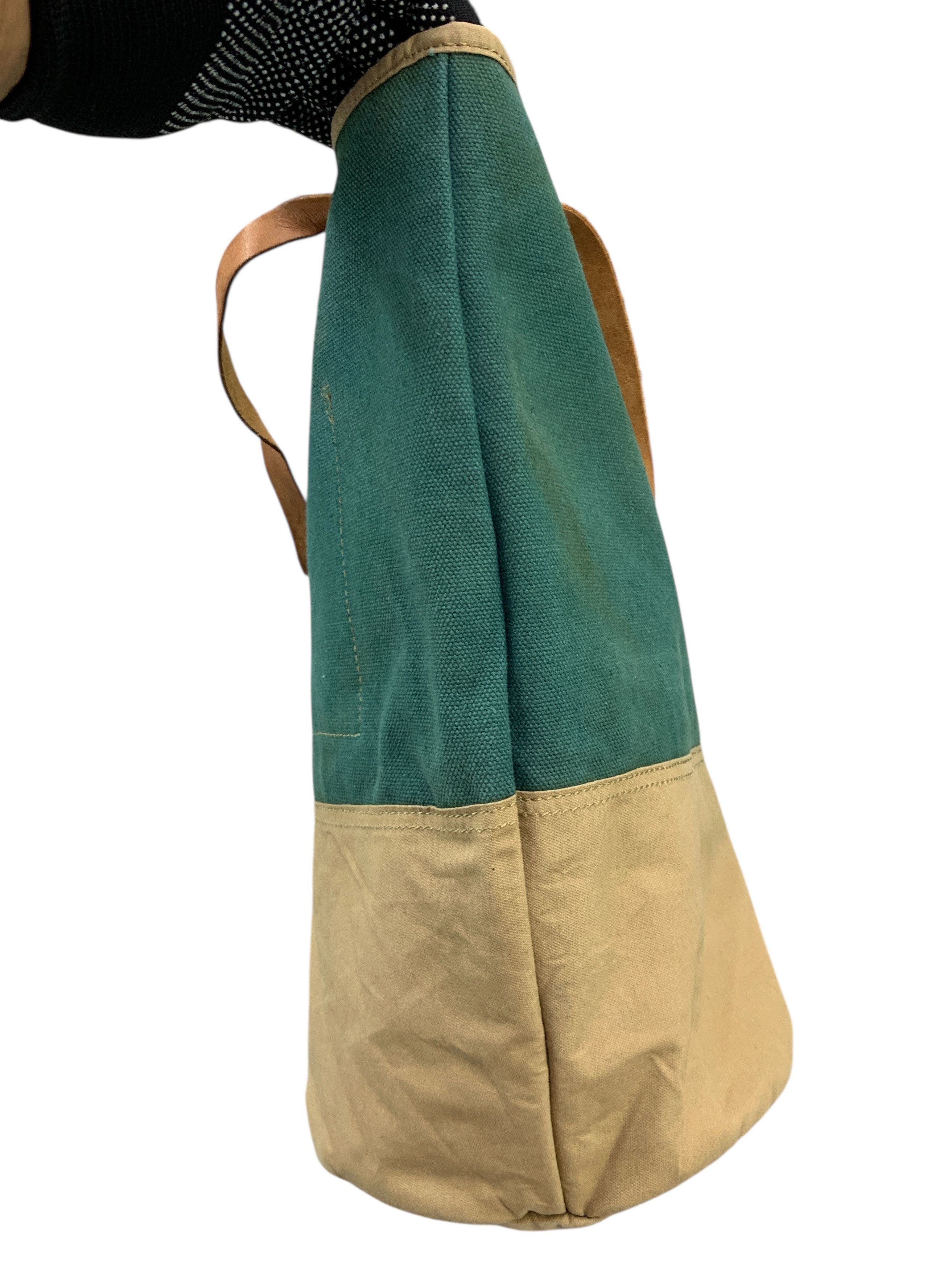 Japanese Brand × Vintage Earth Made Tote Bag Leather Strap Size ONE SIZE - 4 Thumbnail