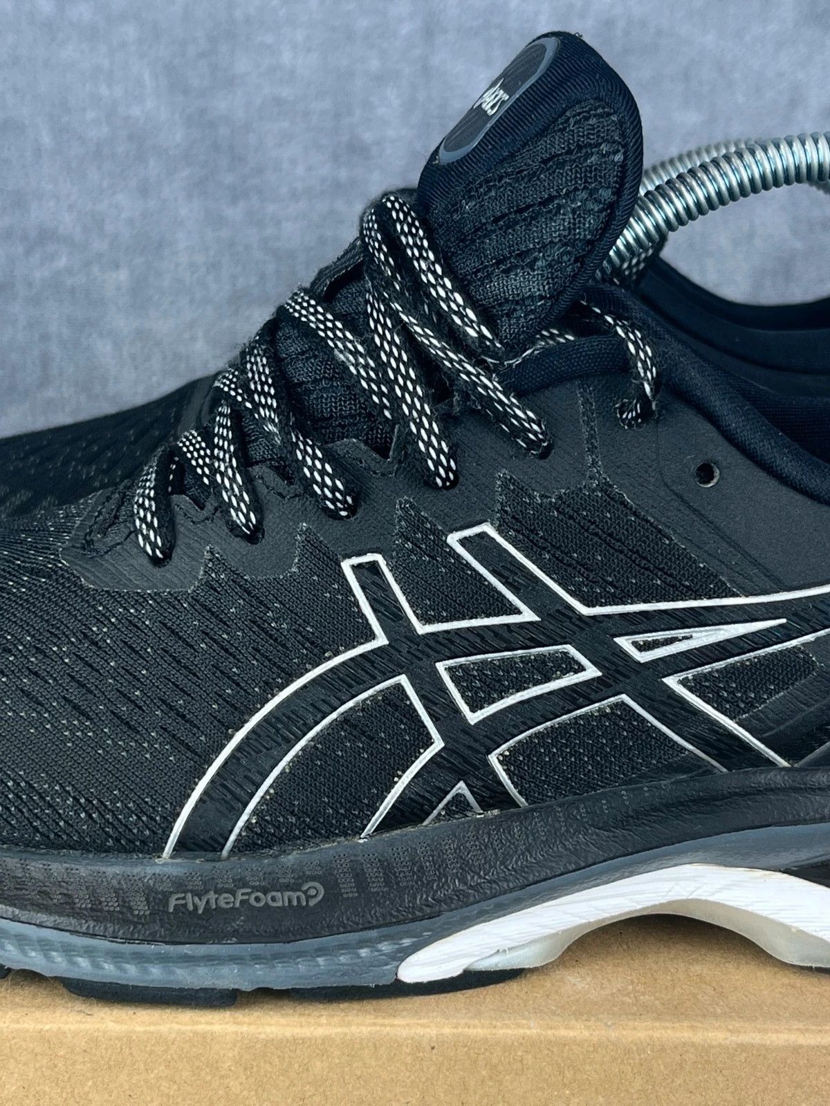 Asics Asics black running sneakers sport Size US 6 / EU 39 - 3 Thumbnail