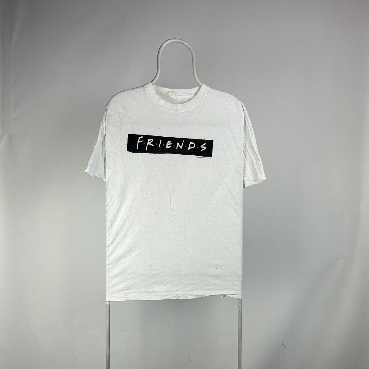 Band Tees Vintage 1997 Friends TV Series Movie White T-shirt Sz Large Size US L / EU 52-54 / 3 - 1 Thumbnail