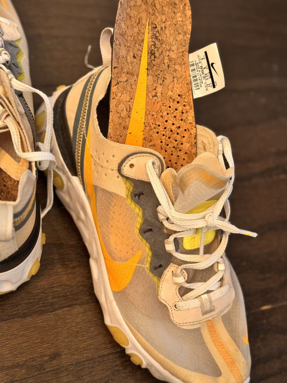 Nike Nike React Element 87 in ‘Light Orewood Brown’ Size US 9 / EU 42 - 7 Thumbnail