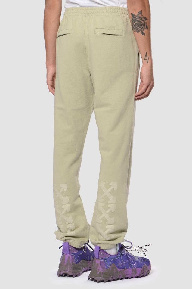 Off-White Beige Rubber Arrows Zipped Sweatpants Size US 38 / EU 54 - 5 Thumbnail