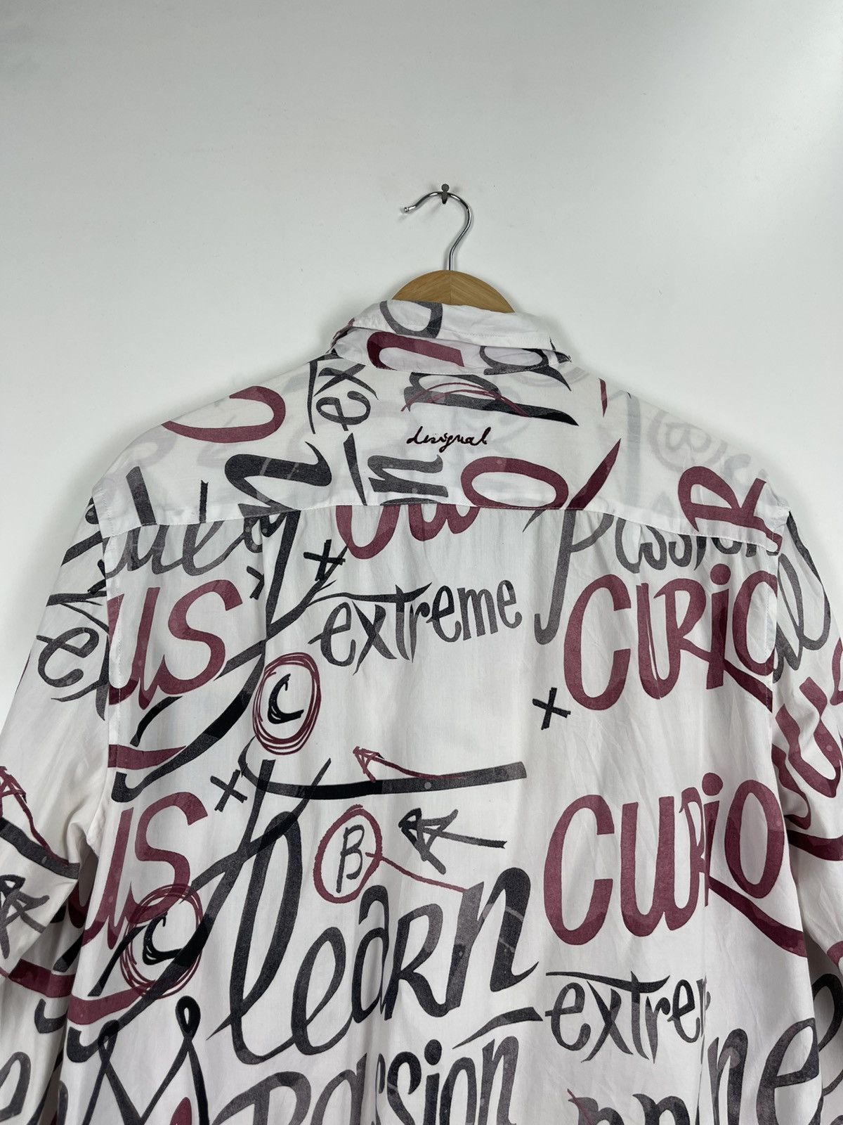 Desigual Desigual Full Printed Logo Button Ups Size US L / EU 52-54 / 3 - 11 Thumbnail