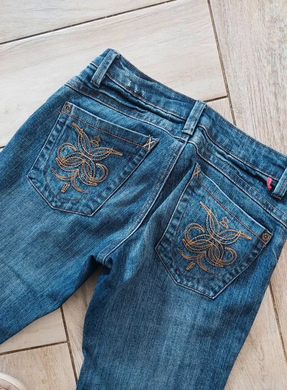 Vintage MNG Jeans vintage denim jeans 6/8 Size 26" / US 2 / IT 38 - 5 Thumbnail