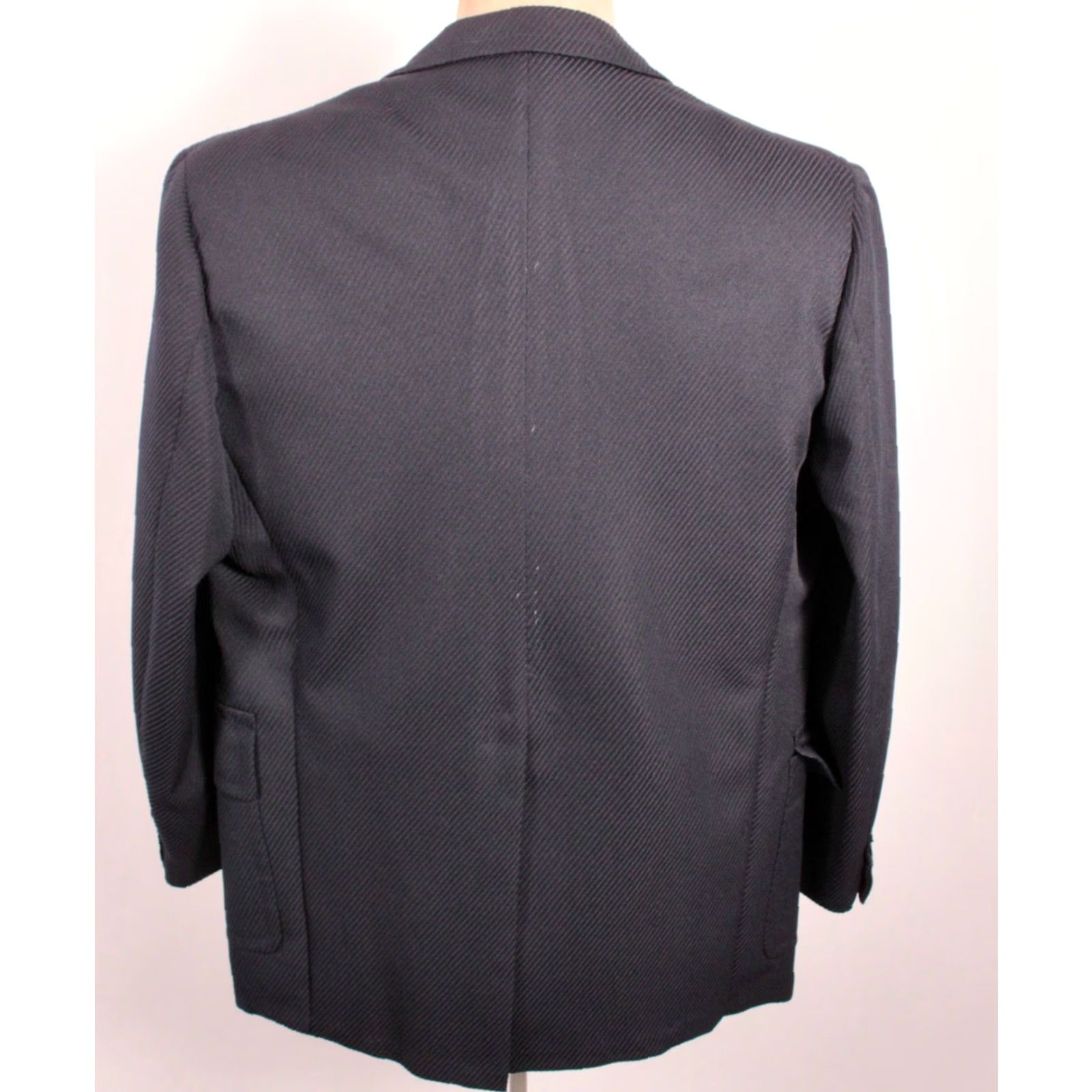 Vintage VINTAGE Mens VTG 70s 2 PC Navy Blue Polyester Leisure Suit Sz L 1970s Disco Cricketeer Size 42R - 4 Thumbnail