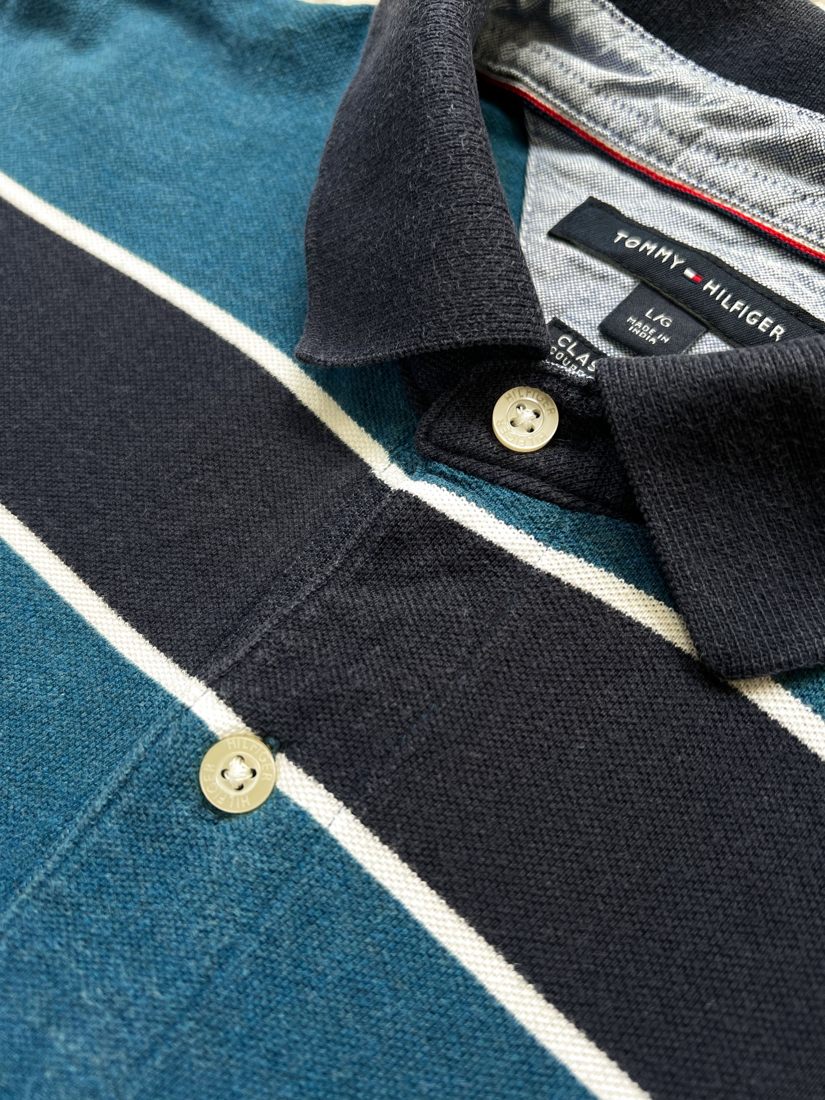 Tommy Hilfiger Tommy Hilfiger Classic Fit Rugby-Style Polo Long Sleeve L Size US L / EU 52-54 / 3 - 6 Thumbnail