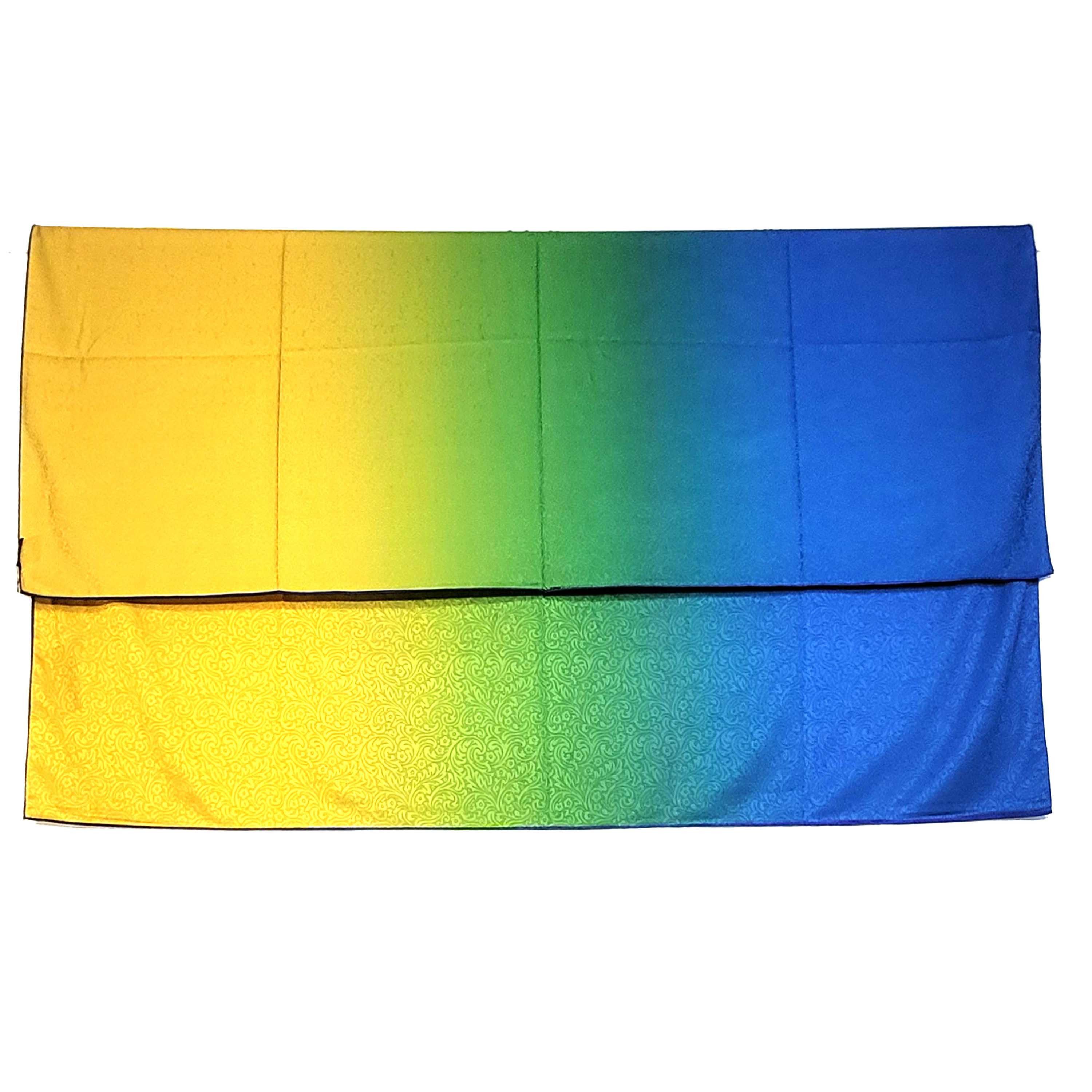 Other NWT Double Sided Silk Scarf 52"x52" Large Square Wrap 3217 Size ONE SIZE - 4 Thumbnail