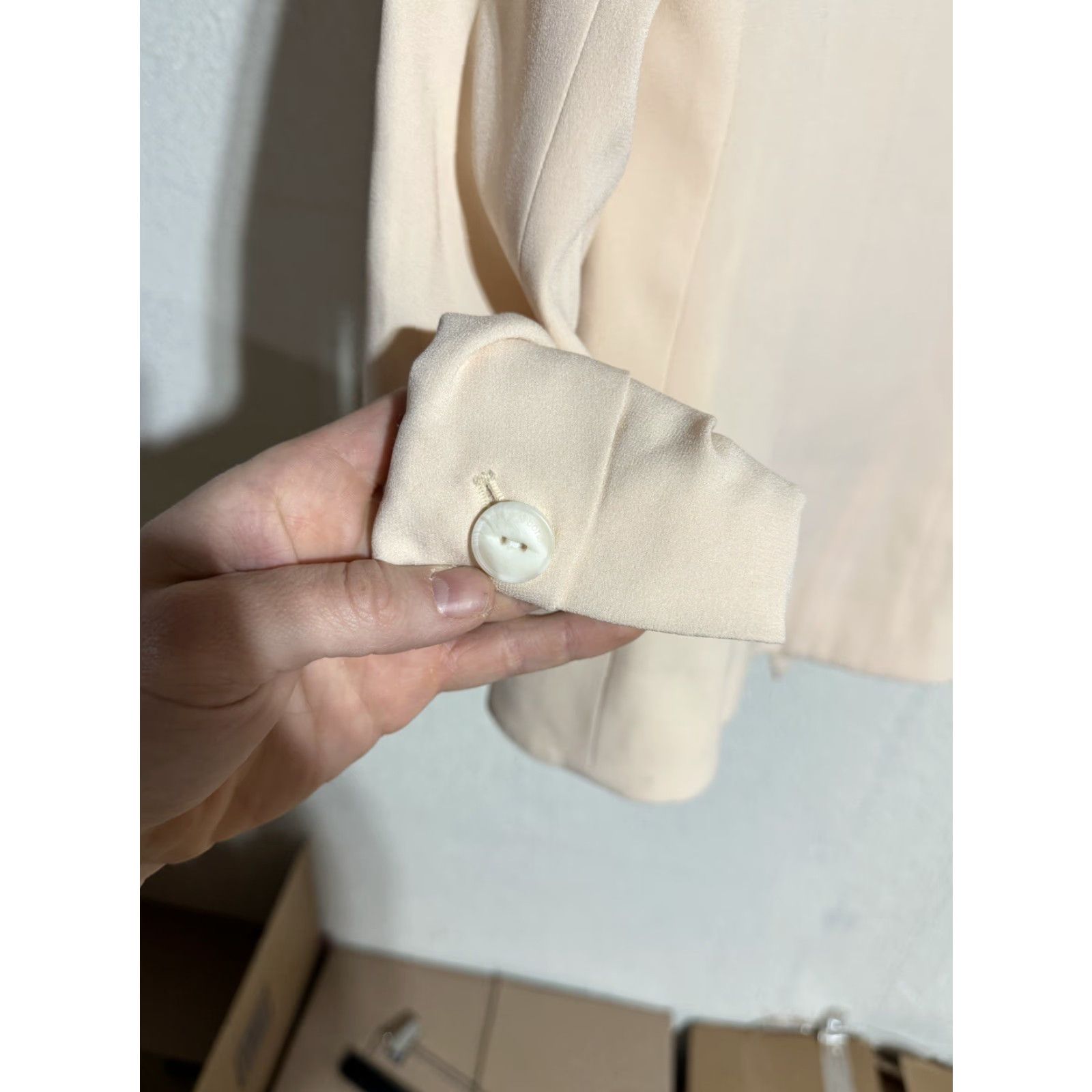 Rag & Bone rag & bone New York Peach Blazer Women S Button Lined USA Shirt Jacket Size S / US 4 / IT 40 - 5 Thumbnail