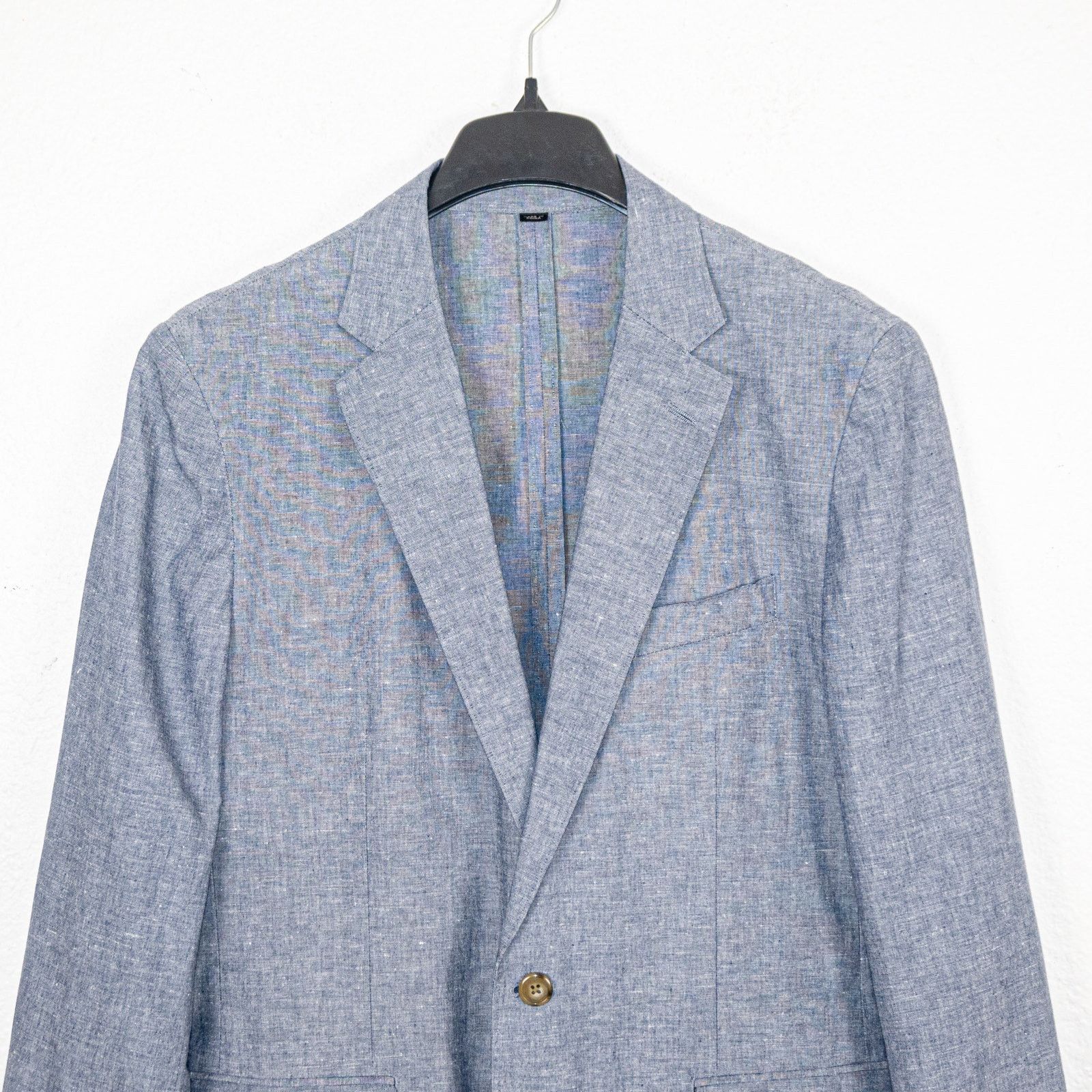 J.Crew J.Crew Ludlow Slim Unstructured suit Jacket Cotton-Linen Size 38R - 9 Thumbnail