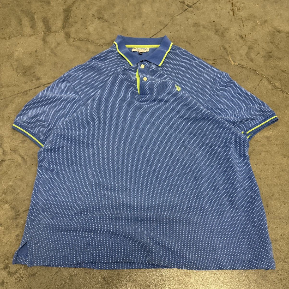 Polo Ralph Lauren Y2K/2000s Grunge Polo Essential Streetwear Skater Polo Tee! Size US XL / EU 56 / 4 - 5 Thumbnail
