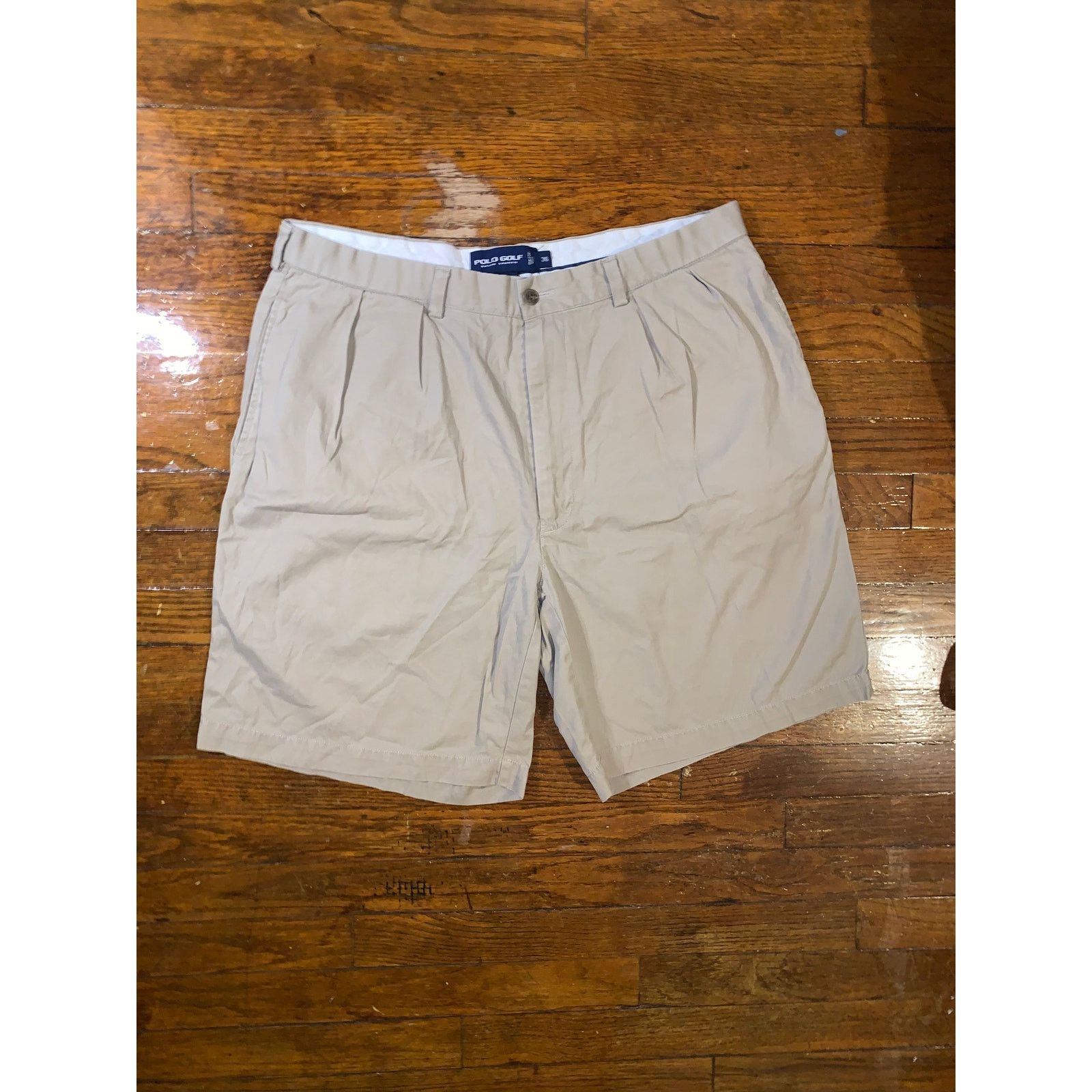 Polo Ralph Lauren Polo Golf Ralph Lauren Khaki Chino Shorts Men’s Size 36 Size US 36 / EU 52 - 1 Thumbnail