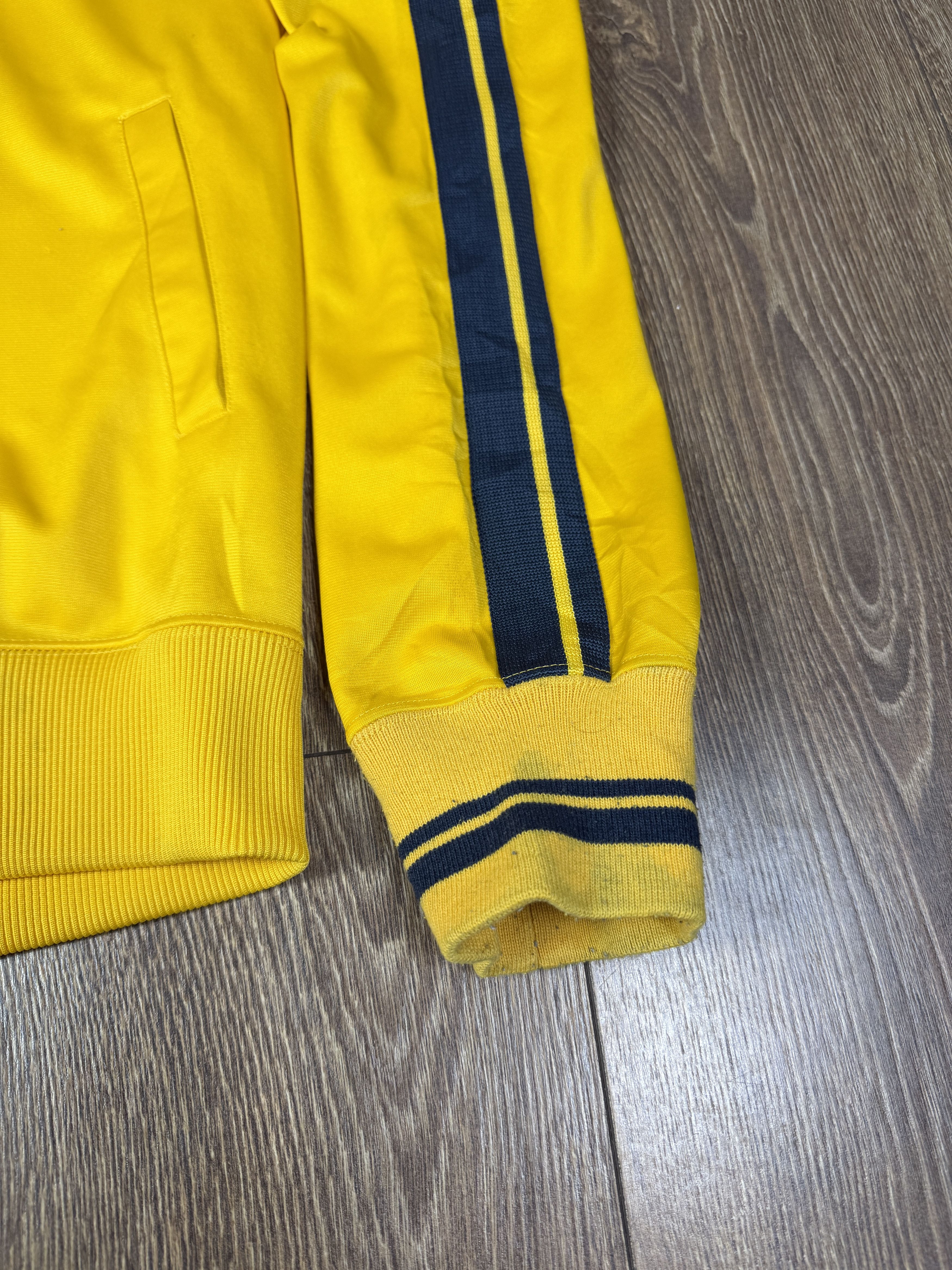 Asics Vintage Onitsuka tiger asics yellow track top Size US L / EU 52-54 / 3 - 2 Thumbnail