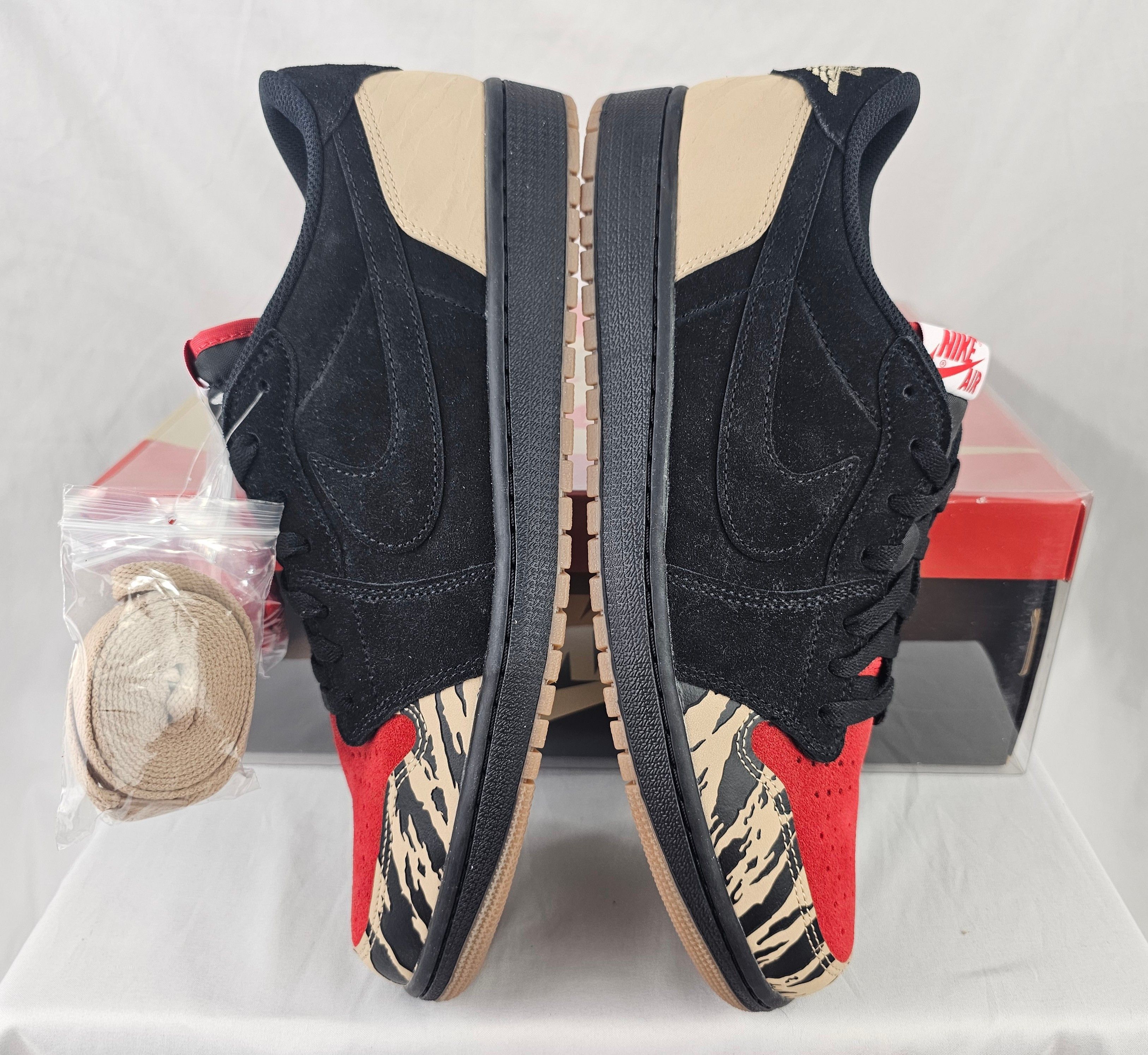 Jordan Brand SoleFly x Nike Air Jordan 1 Retro OG SP Low Everglades Men's Size US 13 / EU 46 - 5 Thumbnail