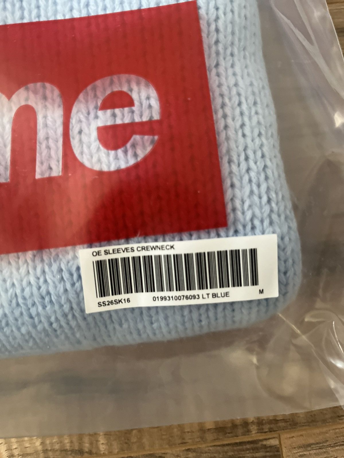 Supreme Supreme Old English Sleeves Sweater Size US M / EU 48-50 / 2 - 5 Thumbnail