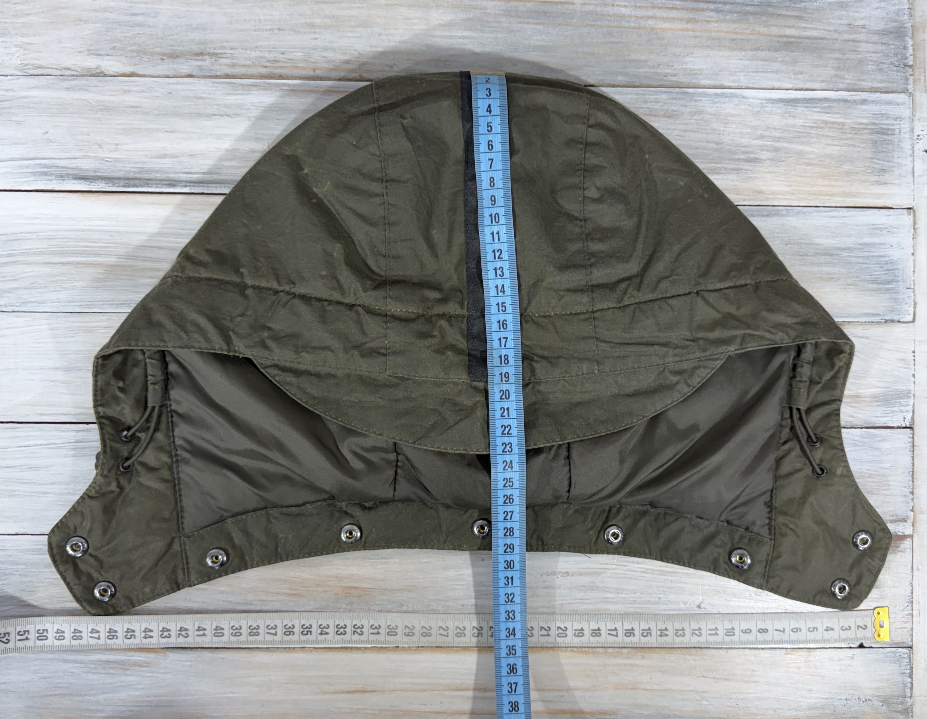 Barbour BARBOUR International Wax Hood For Waxed Cotton Jacket Size ONE SIZE - 16 Thumbnail