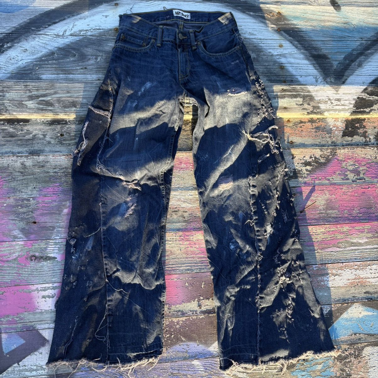 Other Antixrock Distressed Denim Flares Size US 28 / EU 44 - 1 Thumbnail