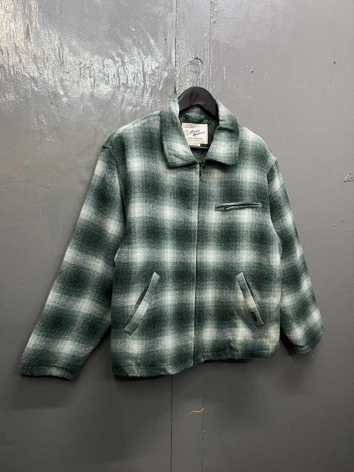 Vintage Vintage Rocky Roccoon Wool Plaid Tartan Jacket Size US M / EU 48-50 / 2 - 3 Thumbnail