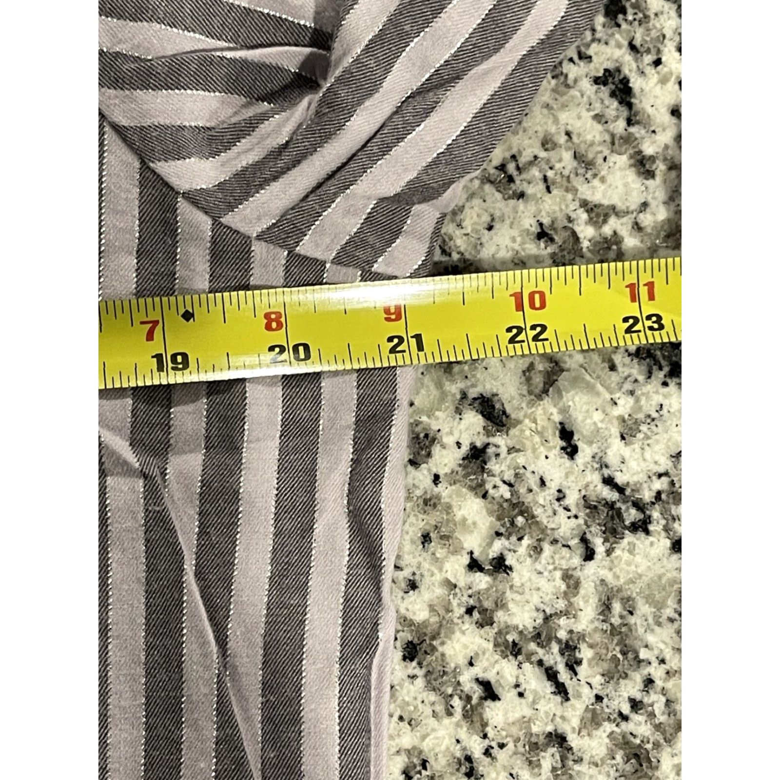 Victoria's Secret Victoria's Secret Pajama Top Striped Long Sleeve M Multicolor Cotton Blend Chiffon Button Shirt Women Size M / US 6-8 / IT 42-44 - 5 Thumbnail