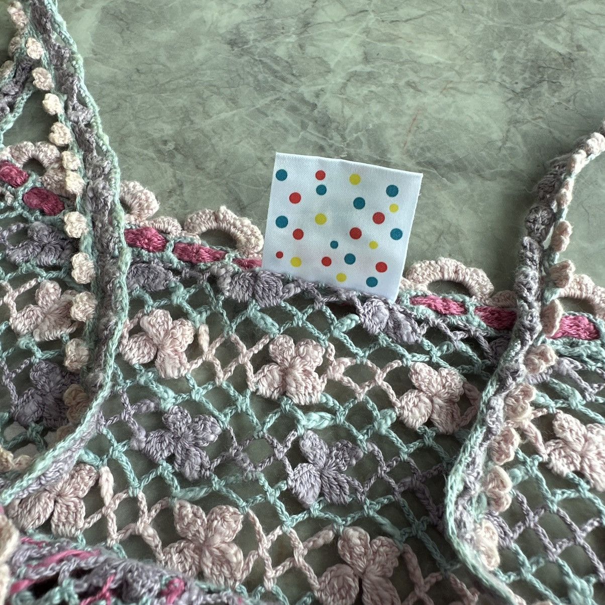 Hysteric Glamour 1990s Hysteric Glamour Crochet Knitted Camisole Size S / US 4 / IT 40 - 6 Thumbnail