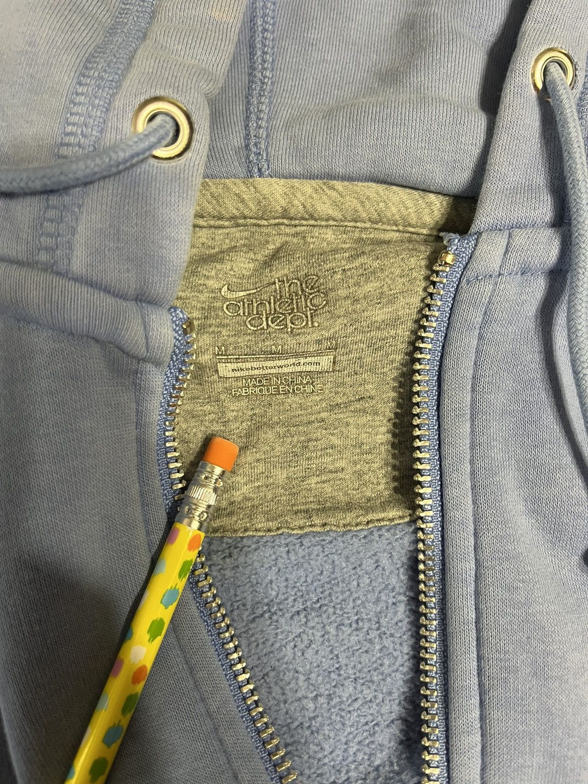 Nike × Vintage Nike zip up femme hoodie Size M / US 6-8 / IT 42-44 - 3 Thumbnail