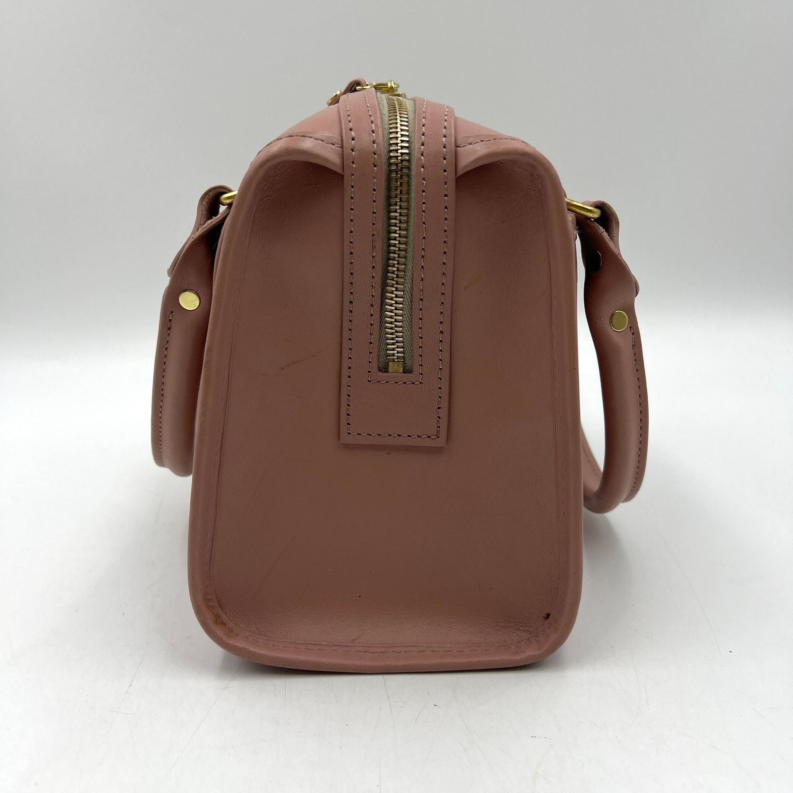 J.W. Hulme Co. J.W. Hulme Juno Pink Leather Satchel Handbag Purse Size ONE SIZE - 7 Thumbnail