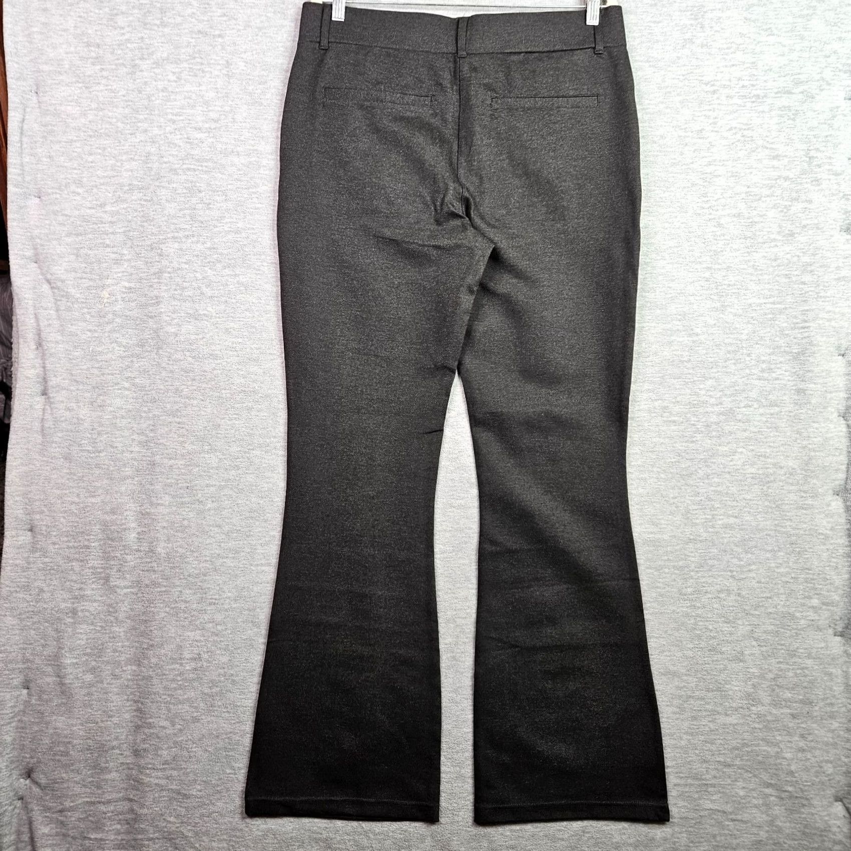 Vintage Betabrand Pants Women XL Black Bootcut Stretch Work Career Pull on Size 40" / US 18 - 2 Thumbnail