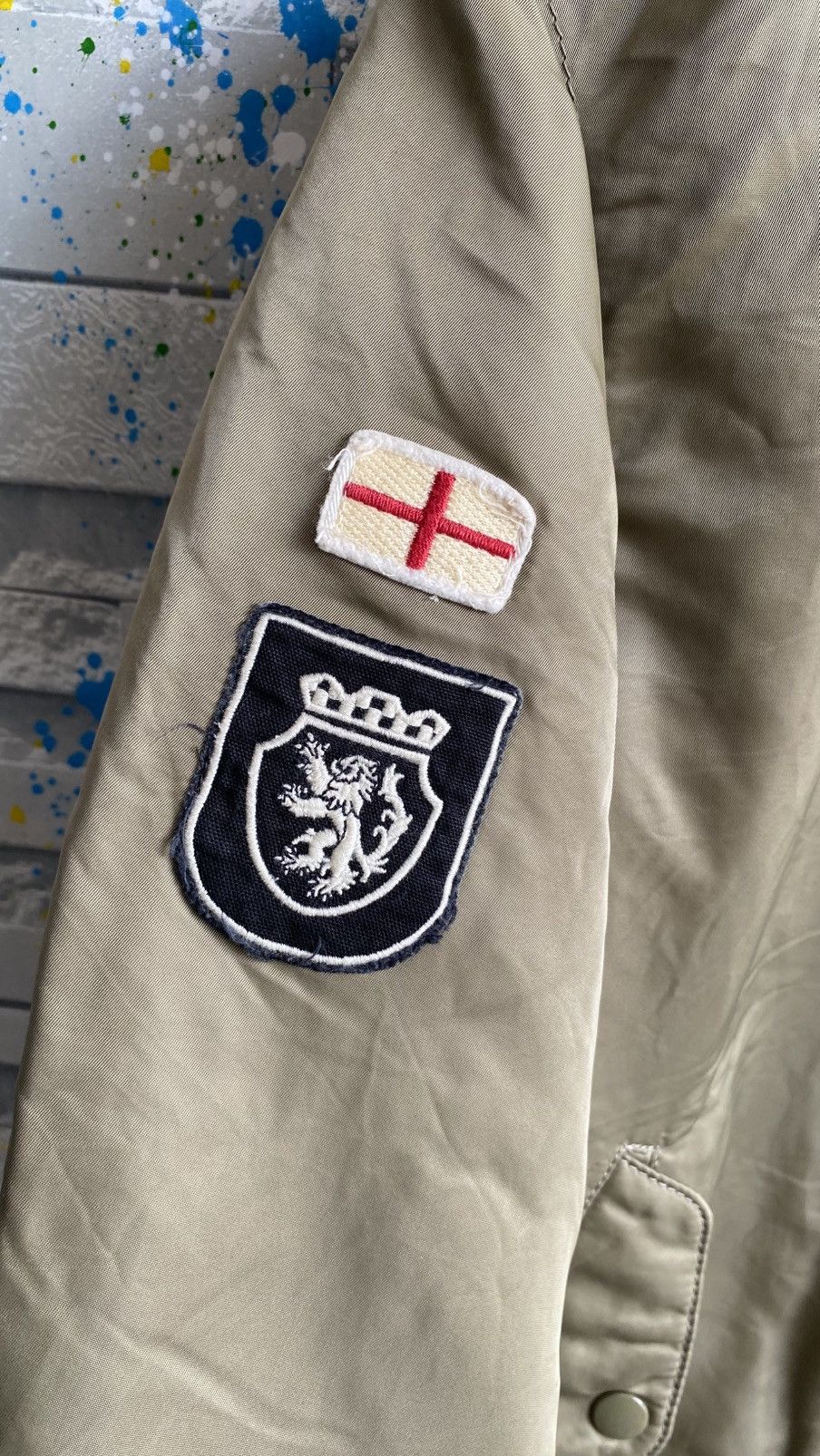 Neighborhood Luker By Neighborhood MA-1 Jacket England Size US M / EU 48-50 / 2 - 4 Thumbnail