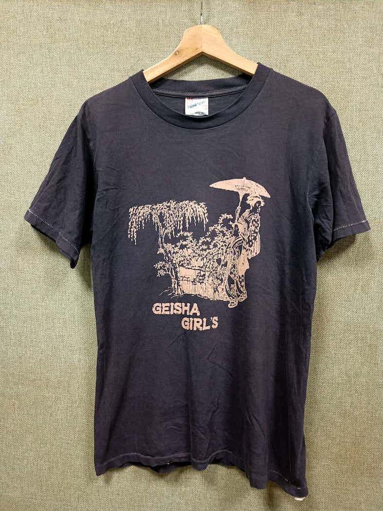 Vintage vintage 90s t shirt geisha girls very rare Size US M / EU 48-50 / 2 - 1 Thumbnail