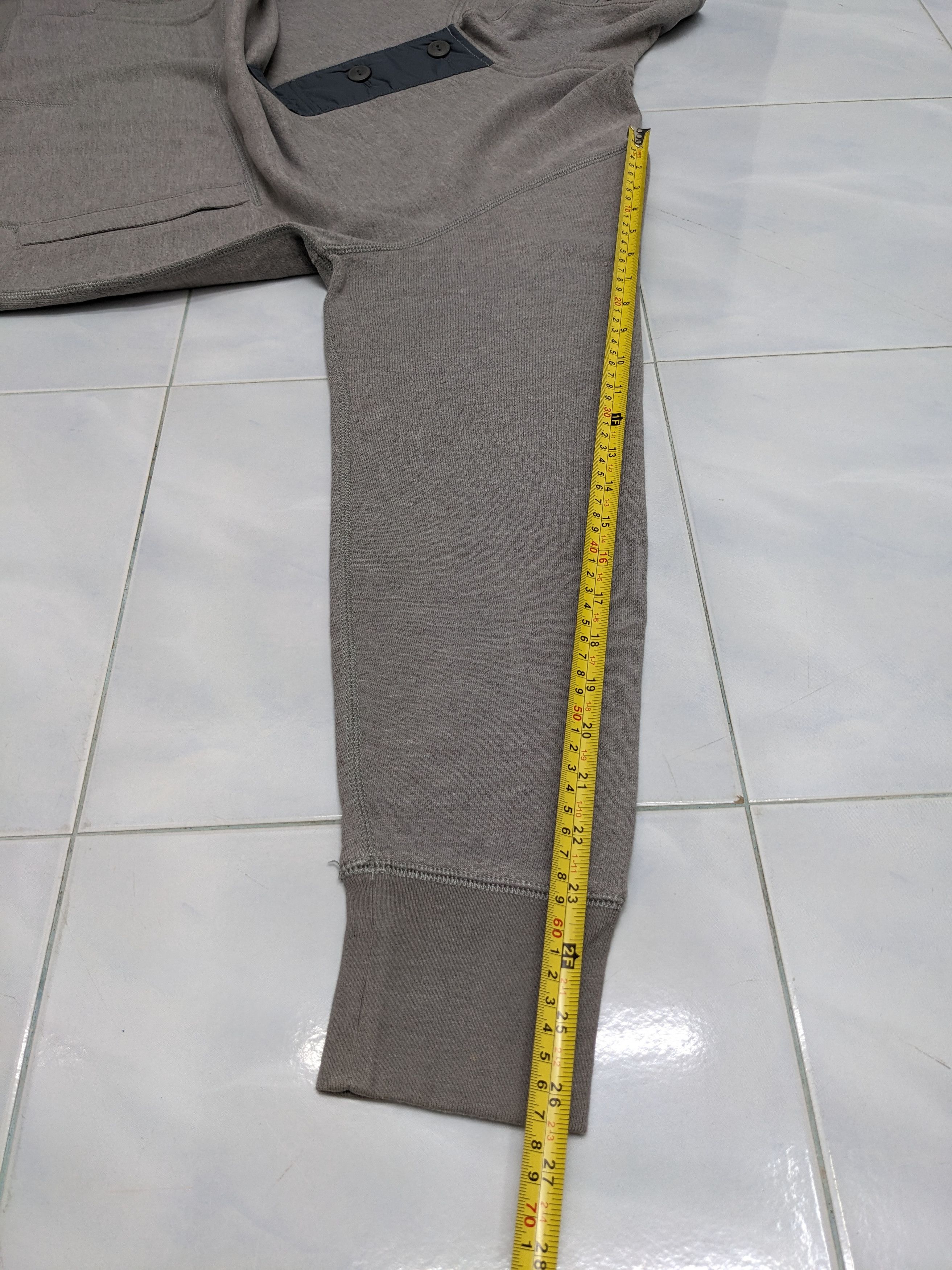Eddie Bauer Eddie Bauer Grey Cowl Neck Snap Placket Pullover Sweatshirt Size US M / EU 48-50 / 2 - 8 Thumbnail