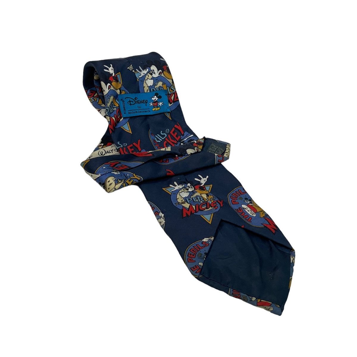Disney 🔥LAST PRICE🔥 Vintage Disney The Perils Of Mickey Silk Ties Size ONE SIZE - 3 Thumbnail