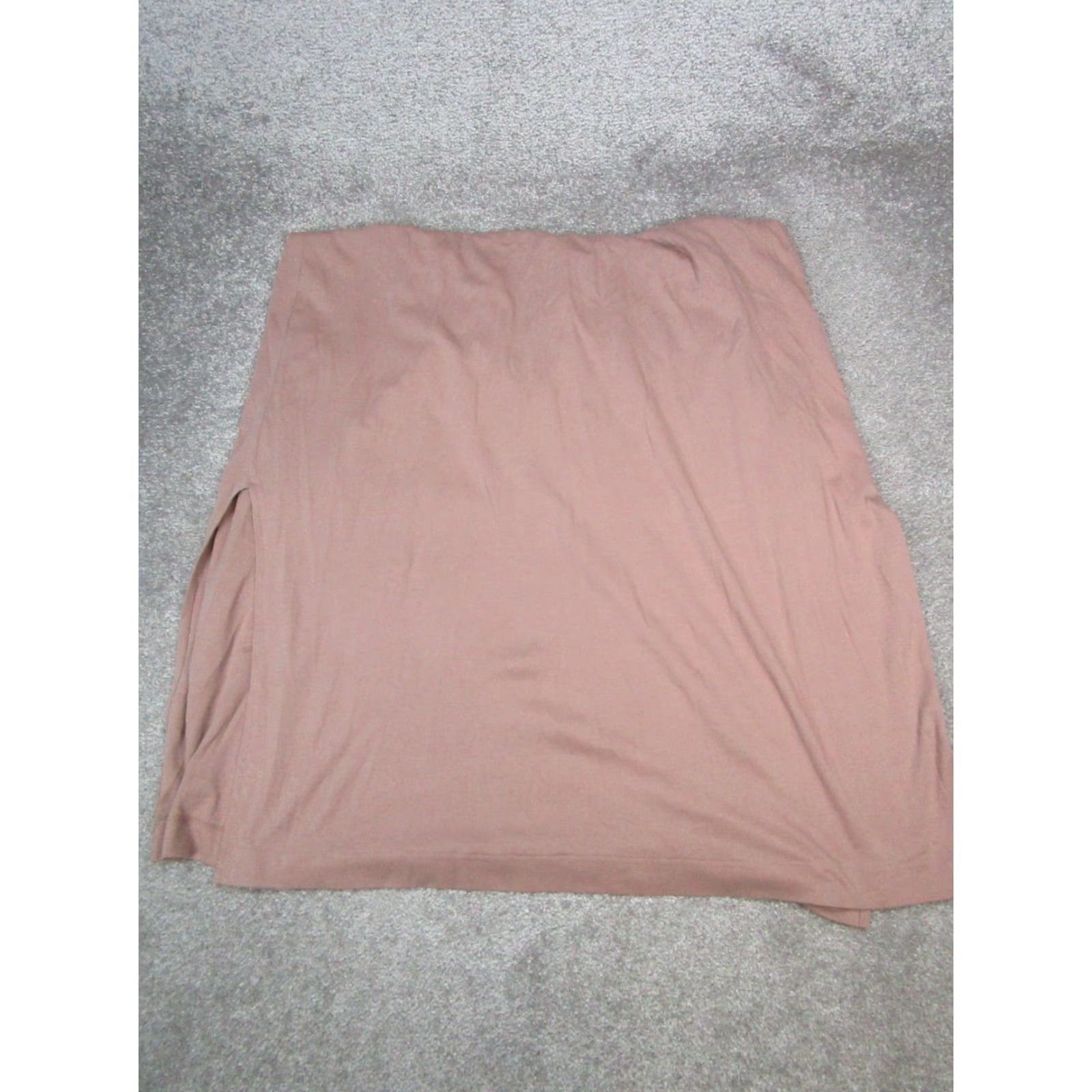 Vince Vince Dress Womens XL Pink Pima Cotton Midi Square Neck Sleeveless A-Line Casual Shift Shirt Dress Size XL / US 12-14 / IT 48-50 - 3 Thumbnail