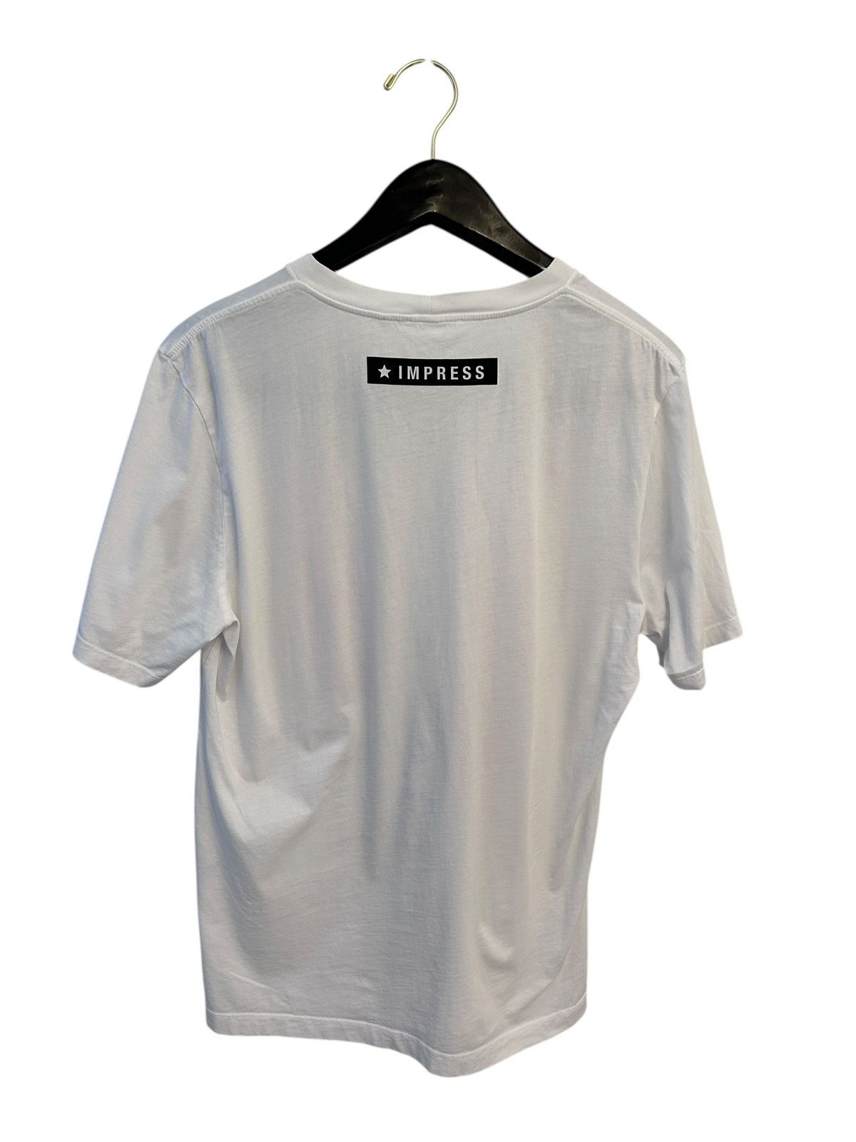 Helmut Lang HELMUT LANG WORLDWIDE White T-SHIRT large Size US L / EU 52-54 / 3 - 3 Thumbnail