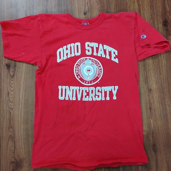 Champion Vintage Champion Ohio State Buckeyes Seal Emblem T-Shirt Size US L / EU 52-54 / 3 - 2 Thumbnail