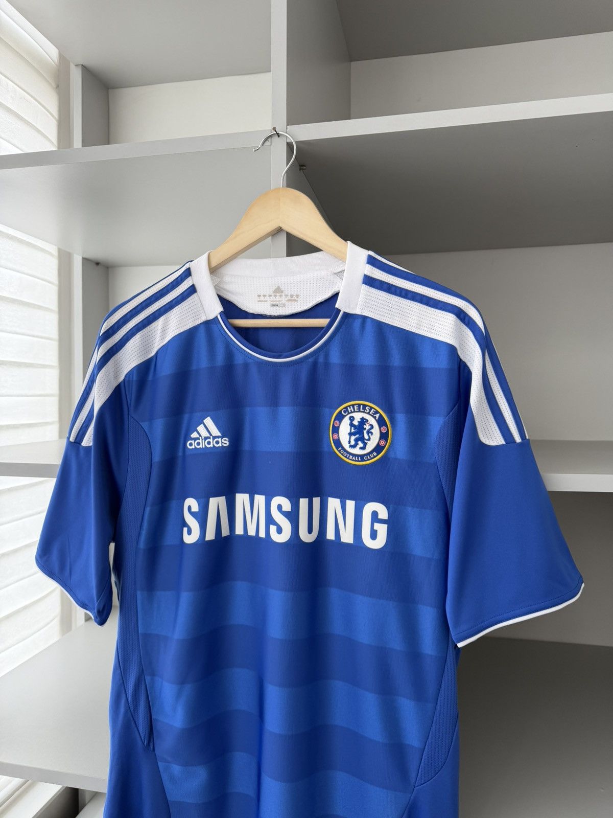 Adidas Adidas Chelsea 2011 2012 Home Jersey Size US L / EU 52-54 / 3 - 3 Thumbnail