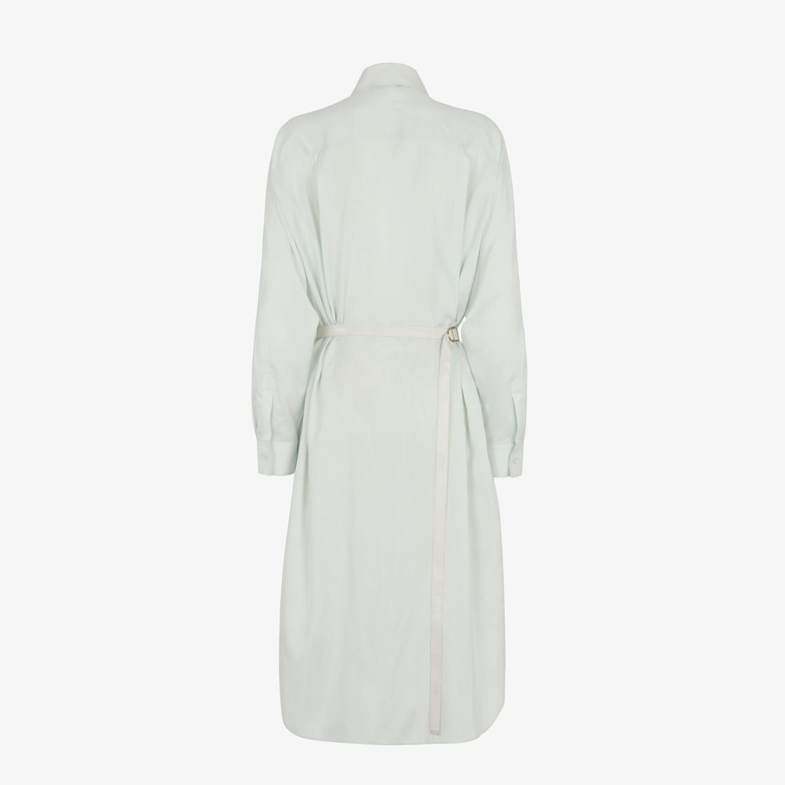 Fendi o1s1wg111224 Dress in White Size L / US 10 / IT 46 - 2 Thumbnail