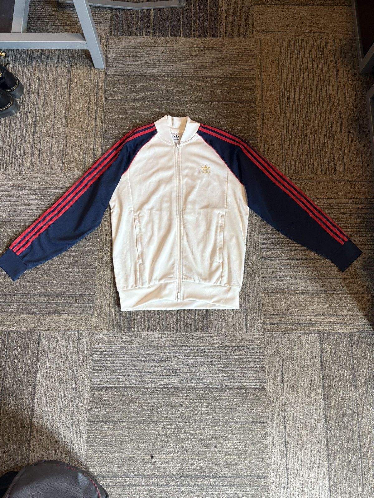 Adidas Adidas Track Zip-Up Size US L / EU 52-54 / 3 - 1 Thumbnail